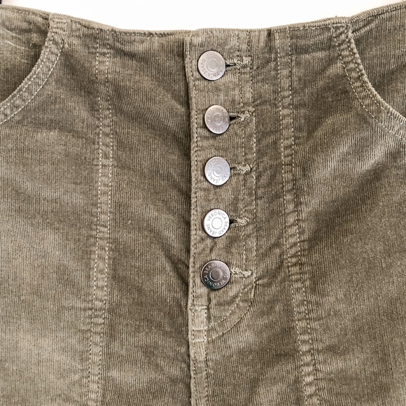 Veronica Beard Dark Green Flare Jeans - Picture 5 of 9